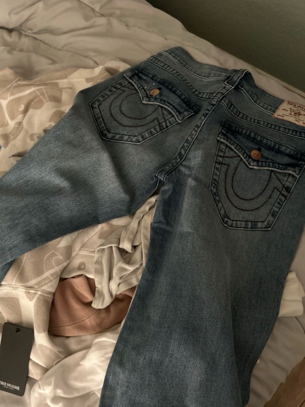 True Religion Women’s Blue Bootcut Denim Jeans